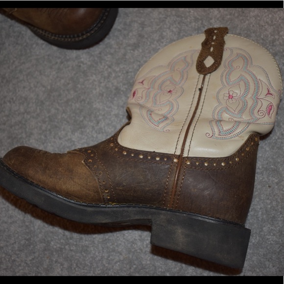 Justin’s Ladies size 6.5 cowgirl boots - Picture 3 of 5